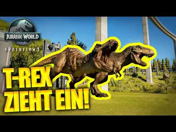 T-Rex räumt das Gehege auf! | Jurassic World Evolution 3